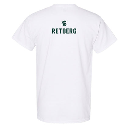 Michigan State - NCAA Women's Rowing : Catherine Retberg - Classic Shersey T-Shirt-1