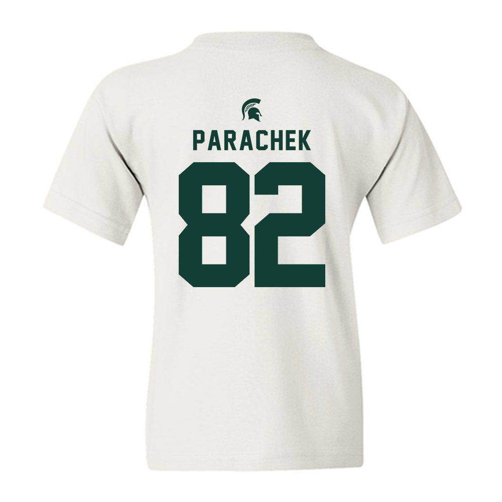 Michigan State - NCAA Football : Brennan Parachek - Classic Shersey Youth T-Shirt-1