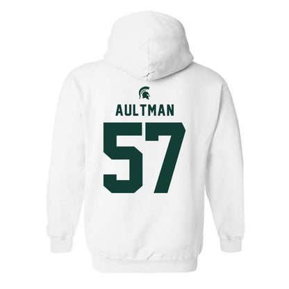 Michigan State - NCAA Football : Hudson Aultman - Classic Shersey Hooded Sweatshirt-1