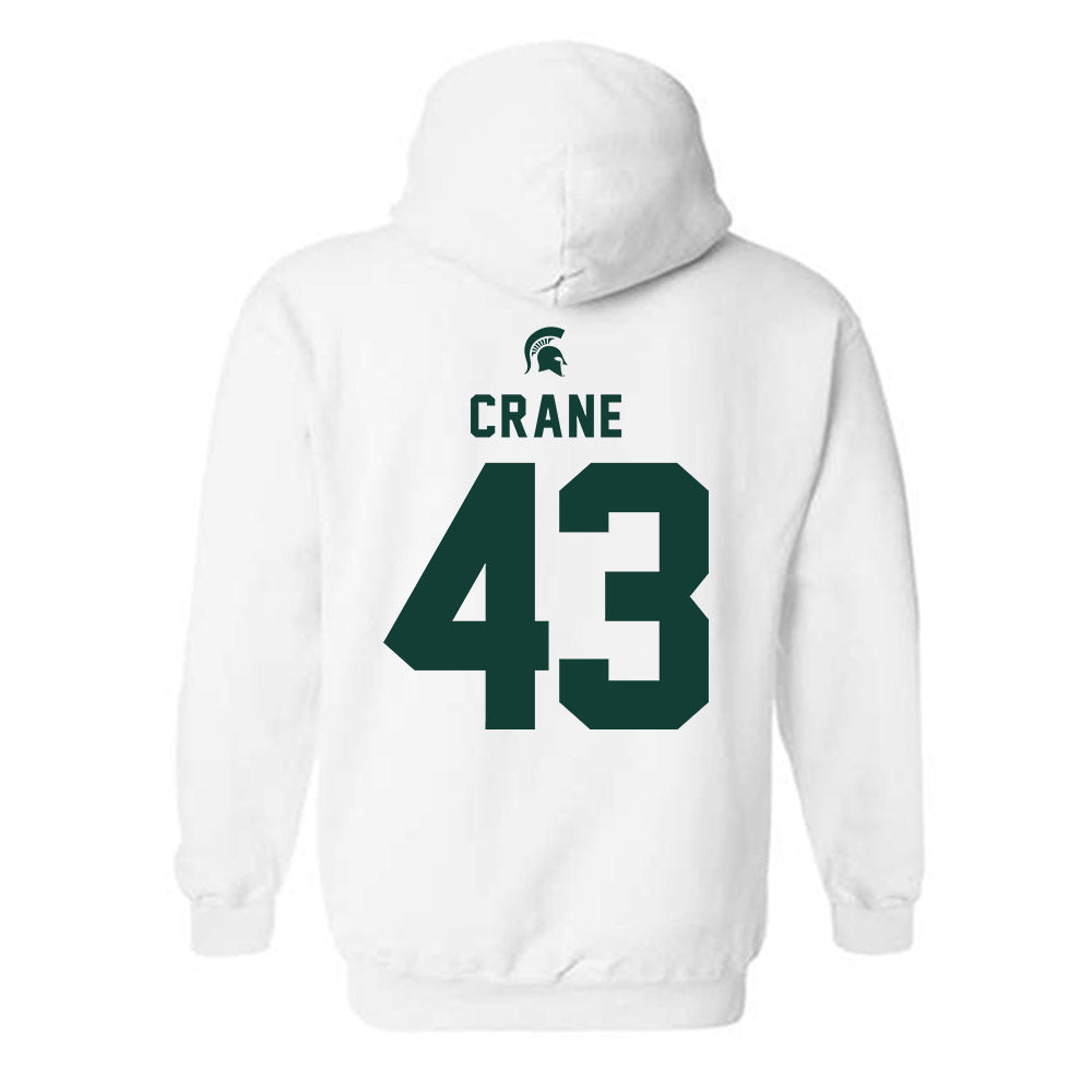 Michigan State - NCAA Baseball : Bobby Crane - Classic Shersey Hooded Sweatshirt-1