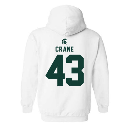 Michigan State - NCAA Baseball : Bobby Crane - Classic Shersey Hooded Sweatshirt-1