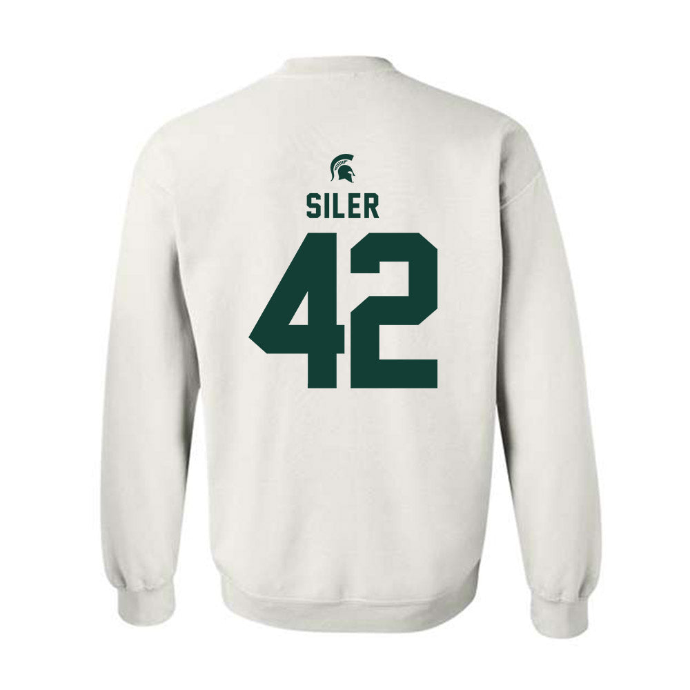 Michigan State - NCAA Baseball : Andrew Siler - Classic Shersey Crewneck Sweatshirt-1