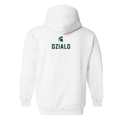 Michigan State - NCAA Women's Rowing : Anya Dzialo - Classic Shersey Hooded Sweatshirt-1