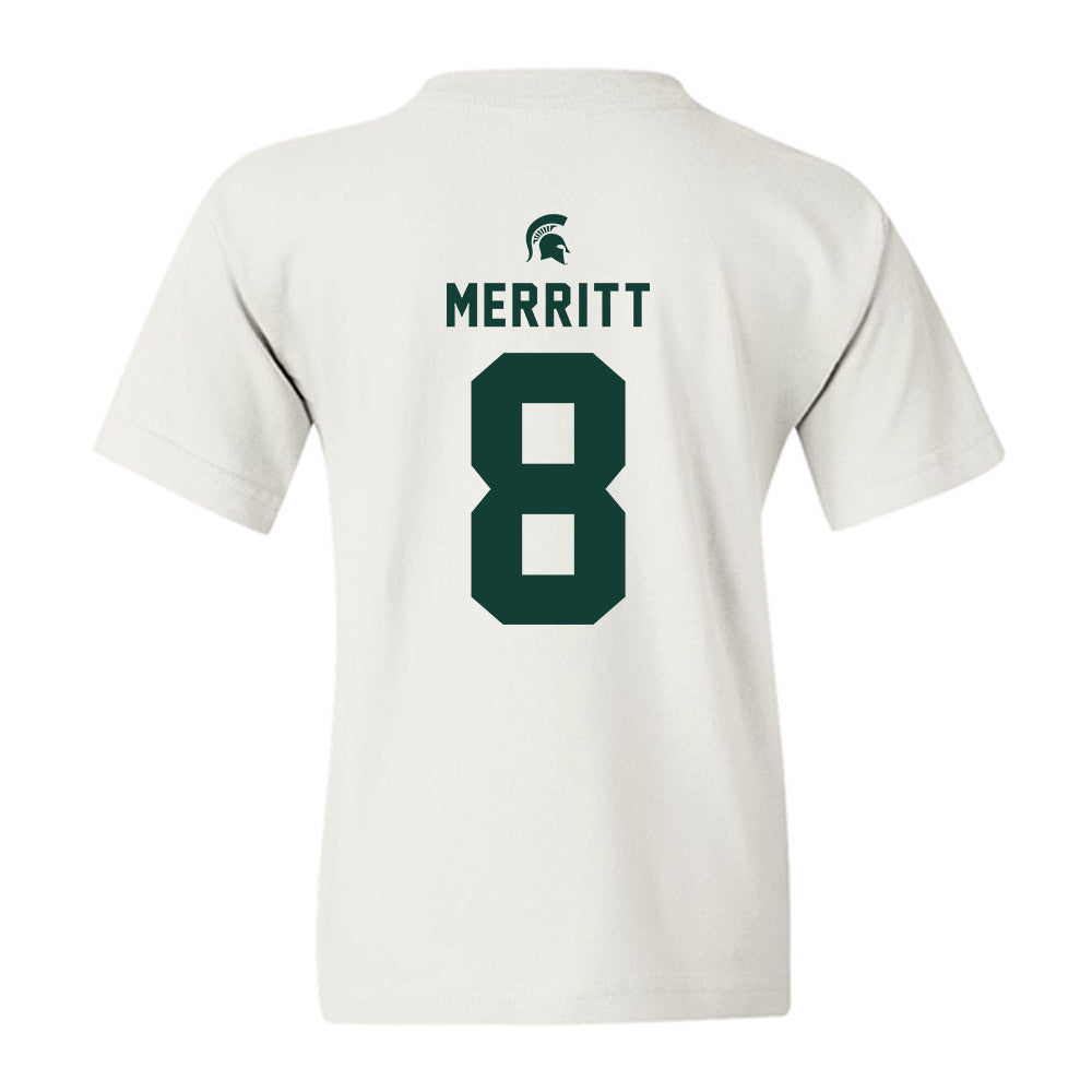 Michigan State - NCAA Men's Soccer : Miles Merritt - Classic Shersey Youth T-Shirt-1