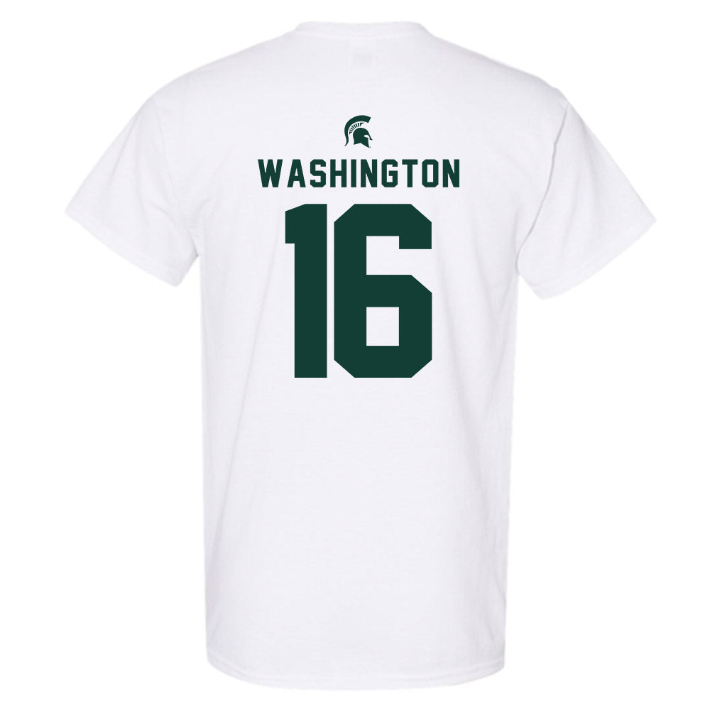 Michigan State - NCAA Football : Zachary Washington - Classic Shersey T-Shirt-1