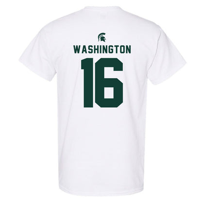 Michigan State - NCAA Football : Zachary Washington - Classic Shersey T-Shirt-1