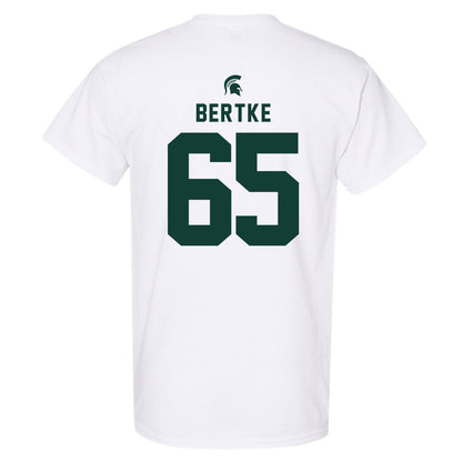 Michigan State - NCAA Football : Cole Bertke - Classic Shersey T-Shirt-1