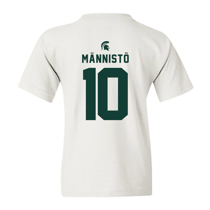 Michigan State - NCAA Men's Ice Hockey : Tommi Männistö - Classic Shersey Youth T-Shirt-1