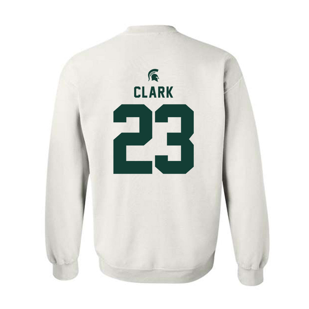 Michigan State - NCAA Men's Ice Hockey : Jimmy Clark - Classic Shersey Crewneck Sweatshirt-1