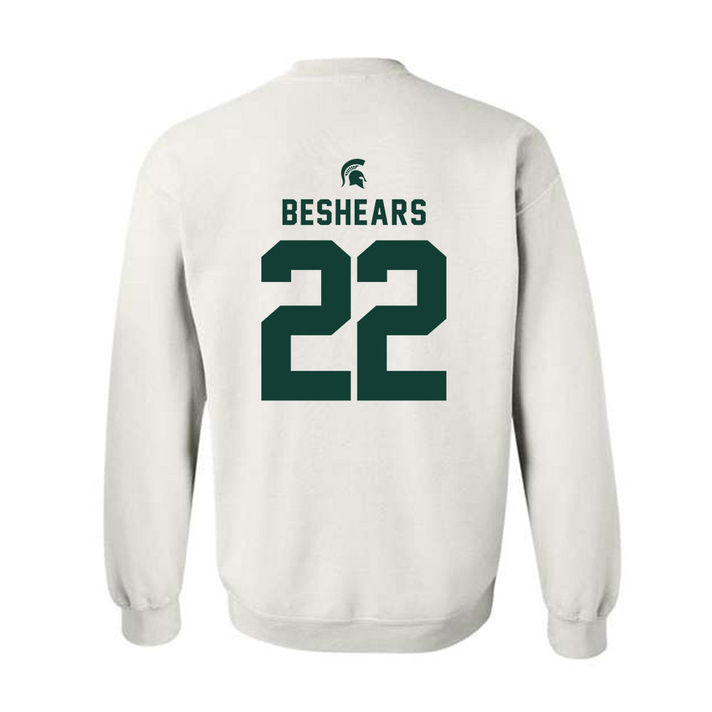 Michigan State - NCAA Softball : Britain Beshears - Classic Shersey Crewneck Sweatshirt-1