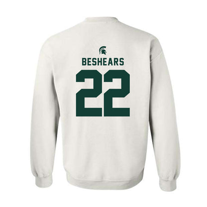 Michigan State - NCAA Softball : Britain Beshears - Classic Shersey Crewneck Sweatshirt-1