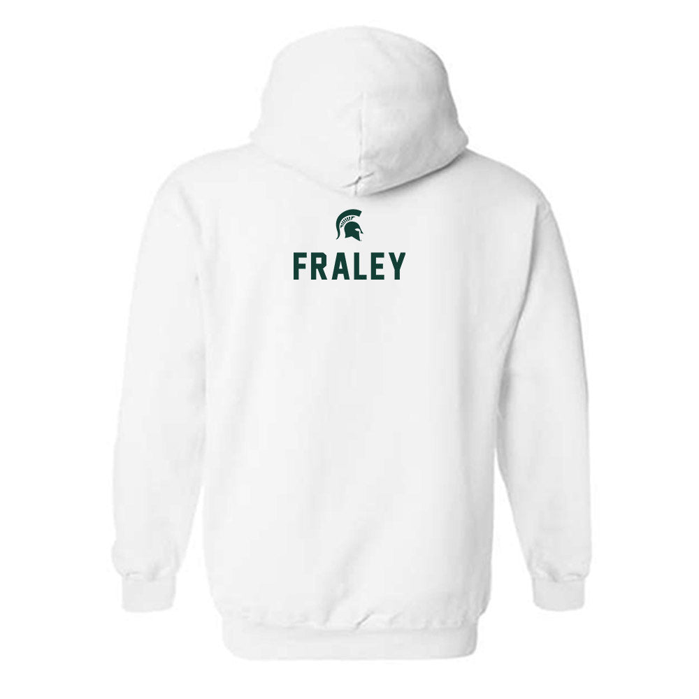 Michigan State - NCAA Football : Trent Fraley - Classic Shersey Hooded Sweatshirt-1