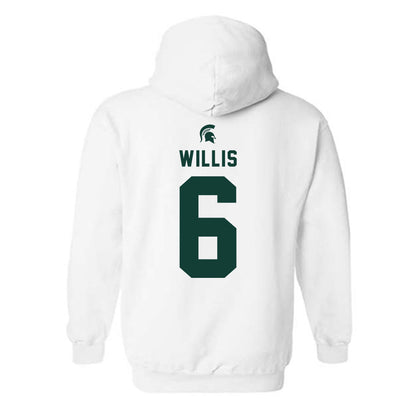 Michigan State - NCAA Women's Soccer : Josie Willis - Classic Shersey Hooded Sweatshirt-1