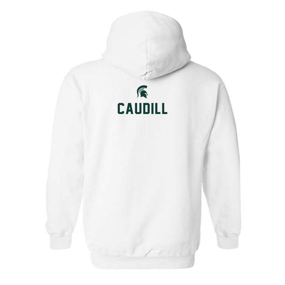 Michigan State - NCAA Football : Joe Caudill - Classic Shersey Hooded Sweatshirt-1