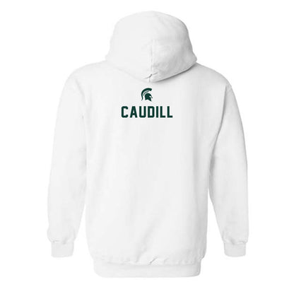 Michigan State - NCAA Football : Joe Caudill - Classic Shersey Hooded Sweatshirt-1