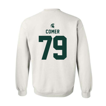 Michigan State - NCAA Football : Tristan Comer - Classic Shersey Crewneck Sweatshirt-1