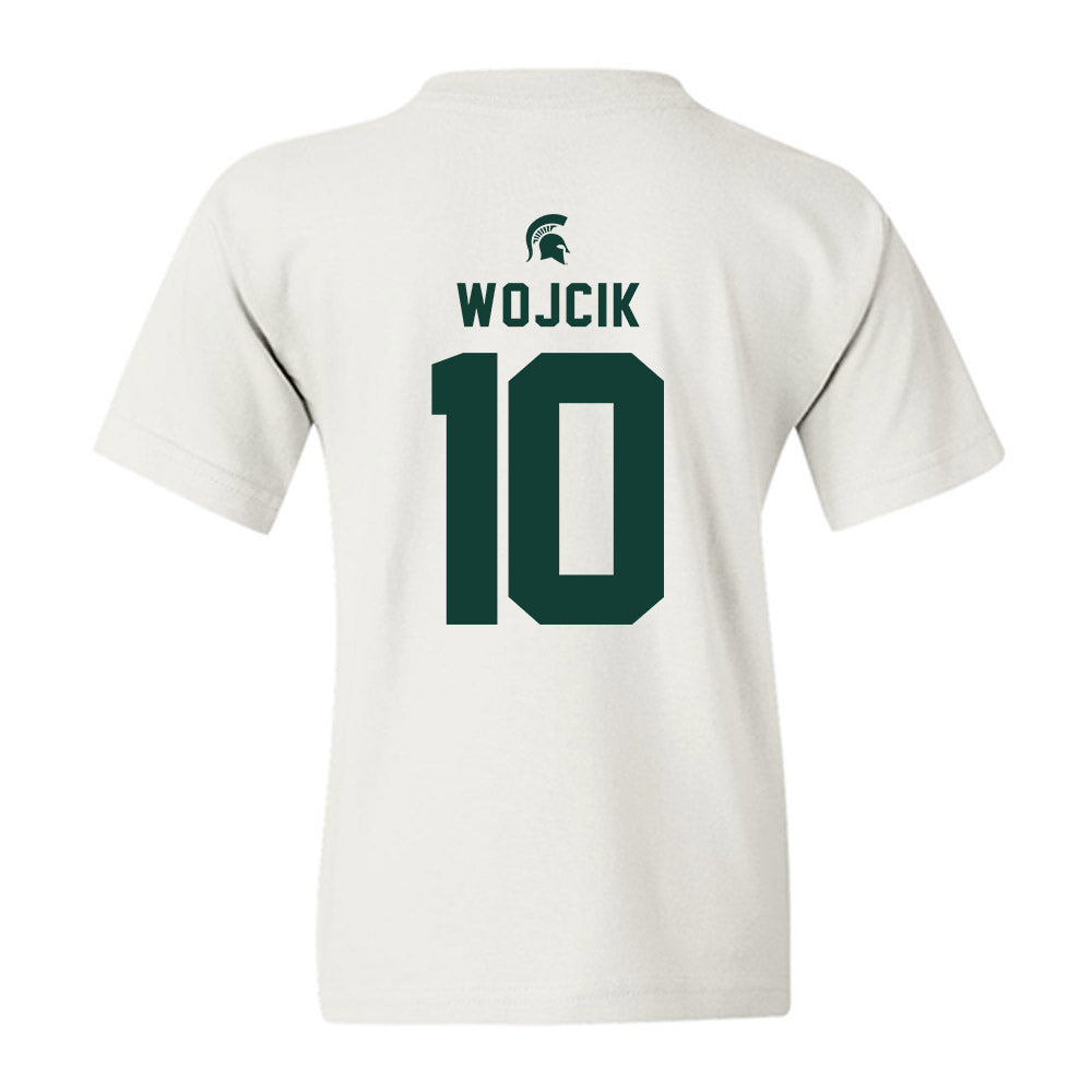 Michigan State - NCAA Men's Basketball : Denham Wojcik - Classic Shersey Youth T-Shirt-1