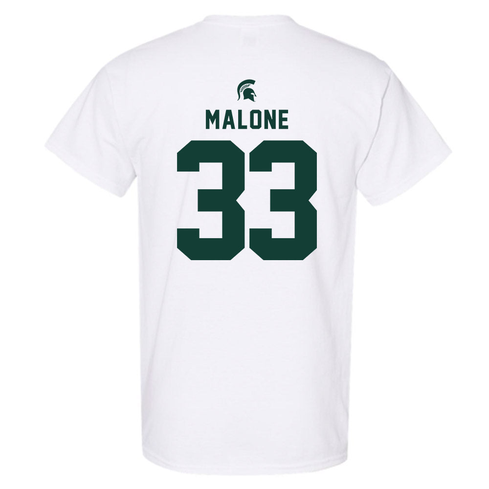 Michigan State - NCAA Football : DiMari Malone - Classic Shersey T-Shirt-1