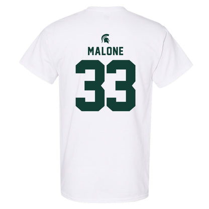 Michigan State - NCAA Football : DiMari Malone - Classic Shersey T-Shirt-1