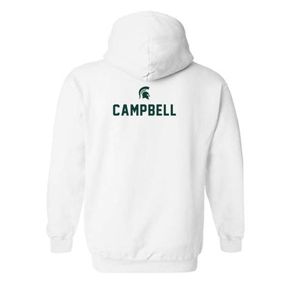 Michigan State - NCAA Football : Collin Campbell - Classic Shersey Hooded Sweatshirt-1