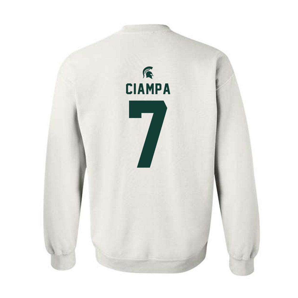 Michigan State - NCAA Women's Soccer : Aubree Ciampa - Classic Shersey Crewneck Sweatshirt-1
