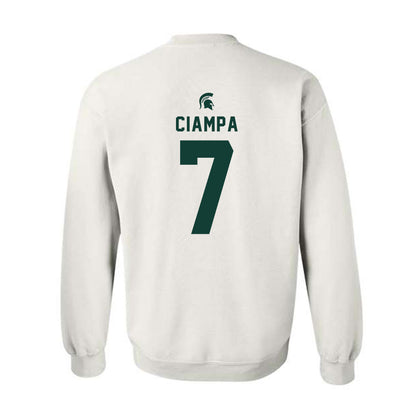 Michigan State - NCAA Women's Soccer : Aubree Ciampa - Classic Shersey Crewneck Sweatshirt-1