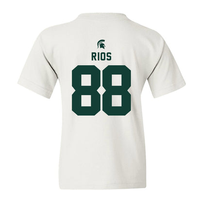Michigan State - NCAA Football : Kai Rios - Classic Shersey Youth T-Shirt-1