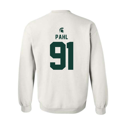 Michigan State - NCAA Football : Jackson Pahl - Classic Shersey Crewneck Sweatshirt-1