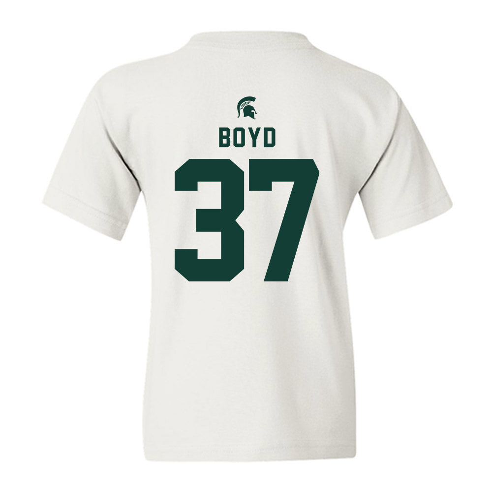 Michigan State - NCAA Football : Liam Boyd - Classic Shersey Youth T-Shirt-1