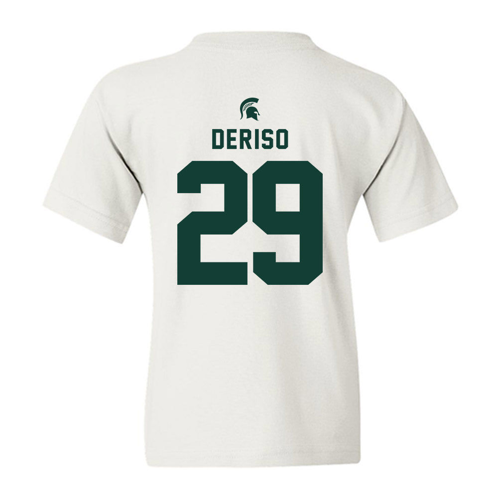 Michigan State - NCAA Football : KJ Deriso - Classic Shersey Youth T-Shirt-1