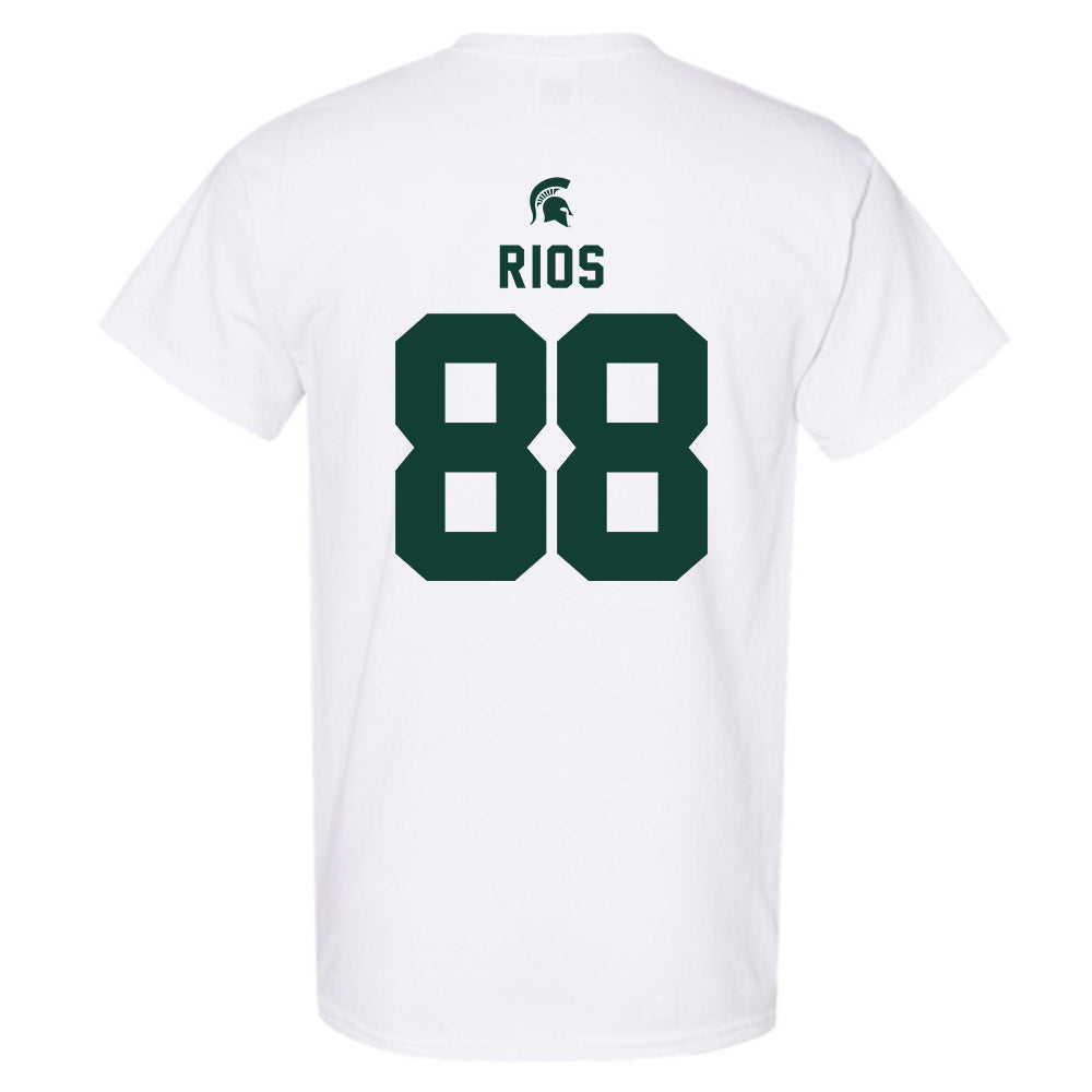 Michigan State - NCAA Football : Kai Rios - Classic Shersey T-Shirt-1