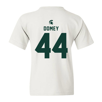 Michigan State - NCAA Baseball : Isaiah Domey - Classic Shersey Youth T-Shirt-1