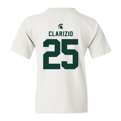 Michigan State - NCAA Football : Jace Clarizio - Classic Shersey Youth T-Shirt-1