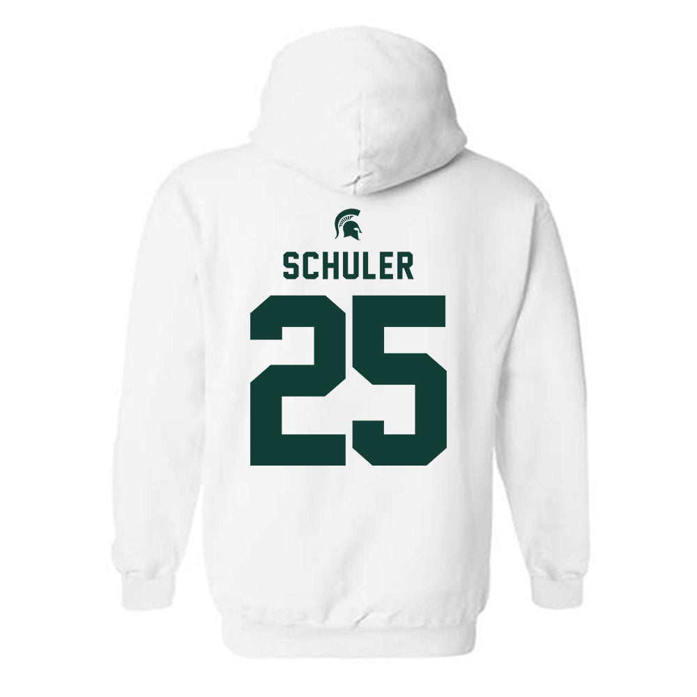 Michigan State - NCAA Softball : Jacey Schuler - Classic Shersey Hooded Sweatshirt-1