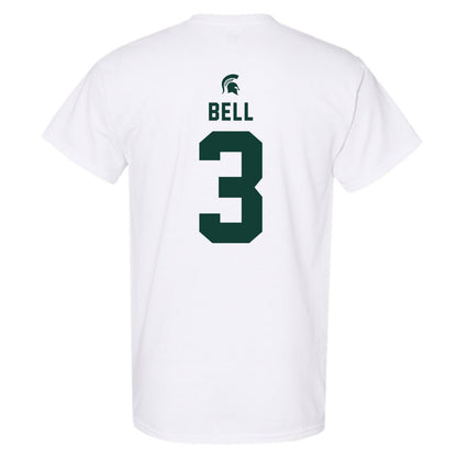 Michigan State - NCAA Football : Tre Bell - Classic Shersey T-Shirt-1