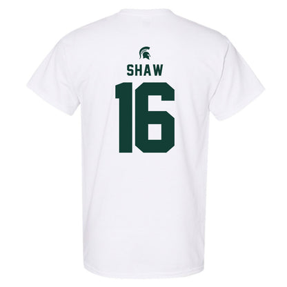 Michigan State - NCAA Football : Adam Shaw - Classic Shersey T-Shirt-1