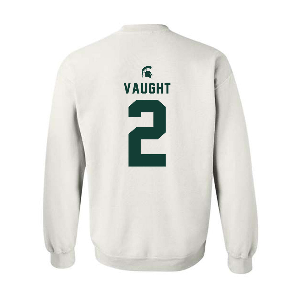 Michigan State - NCAA Football : Devin Vaught - Classic Shersey Crewneck Sweatshirt-1