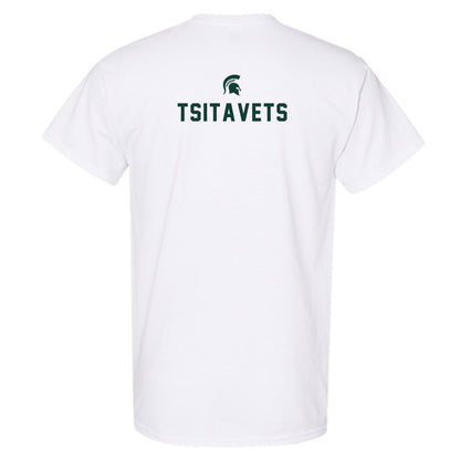 Michigan State - NCAA Women's Tennis : Anna Tsitavets - Classic Shersey T-Shirt-1