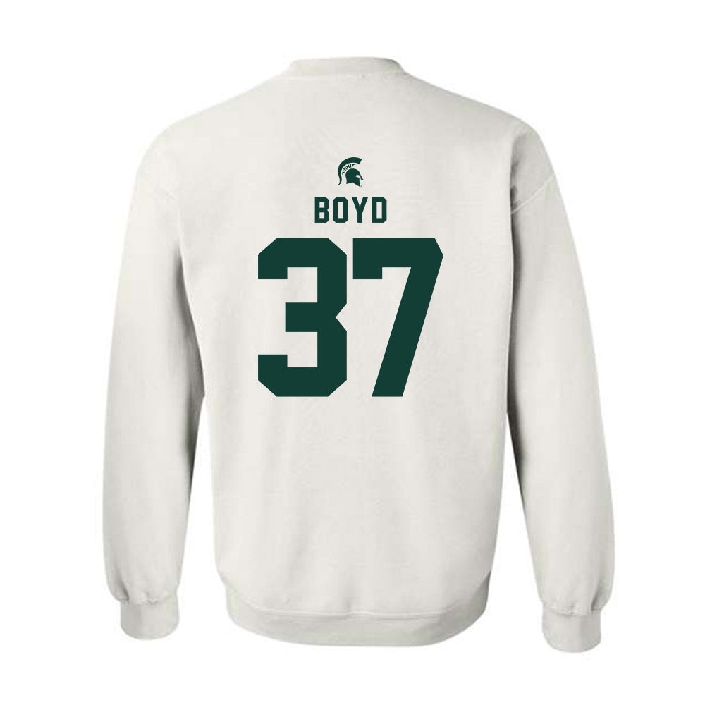 Michigan State - NCAA Football : Liam Boyd - Classic Shersey Crewneck Sweatshirt-1
