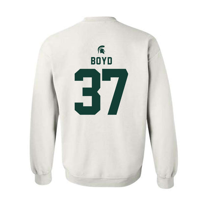 Michigan State - NCAA Football : Liam Boyd - Classic Shersey Crewneck Sweatshirt-1