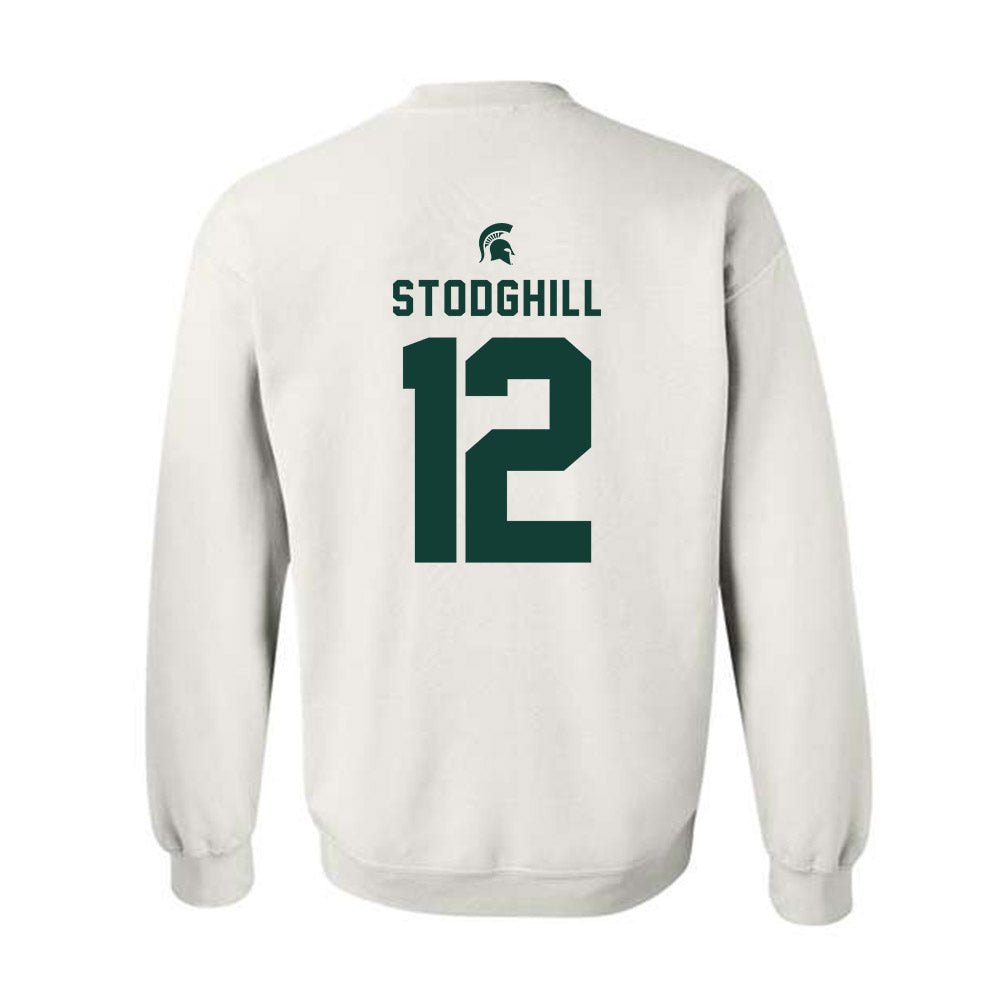 Michigan State - NCAA Football : Cam Stodghill - Classic Shersey Crewneck Sweatshirt-1
