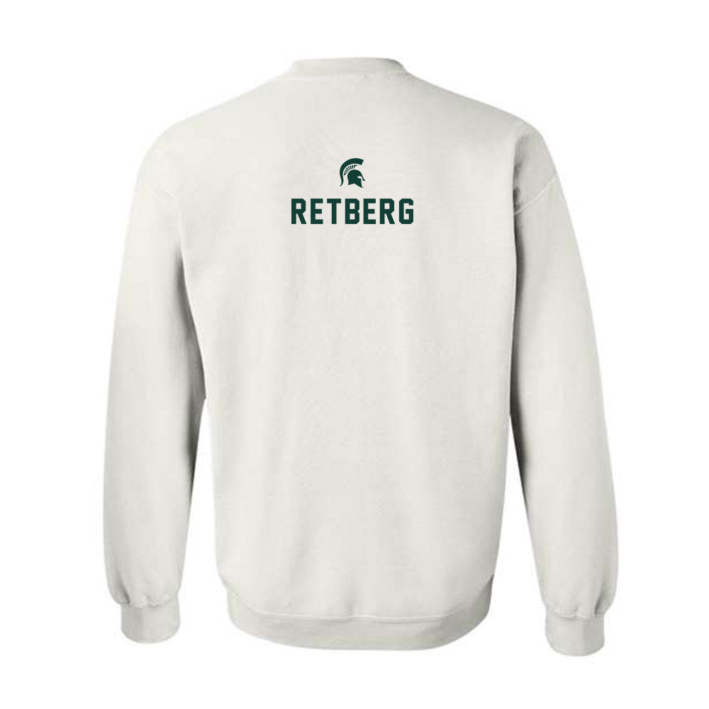 Michigan State - NCAA Women's Rowing : Catherine Retberg - Classic Shersey Crewneck Sweatshirt-1
