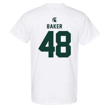 Michigan State - NCAA Football : Charlie Baker - Classic Shersey T-Shirt-1