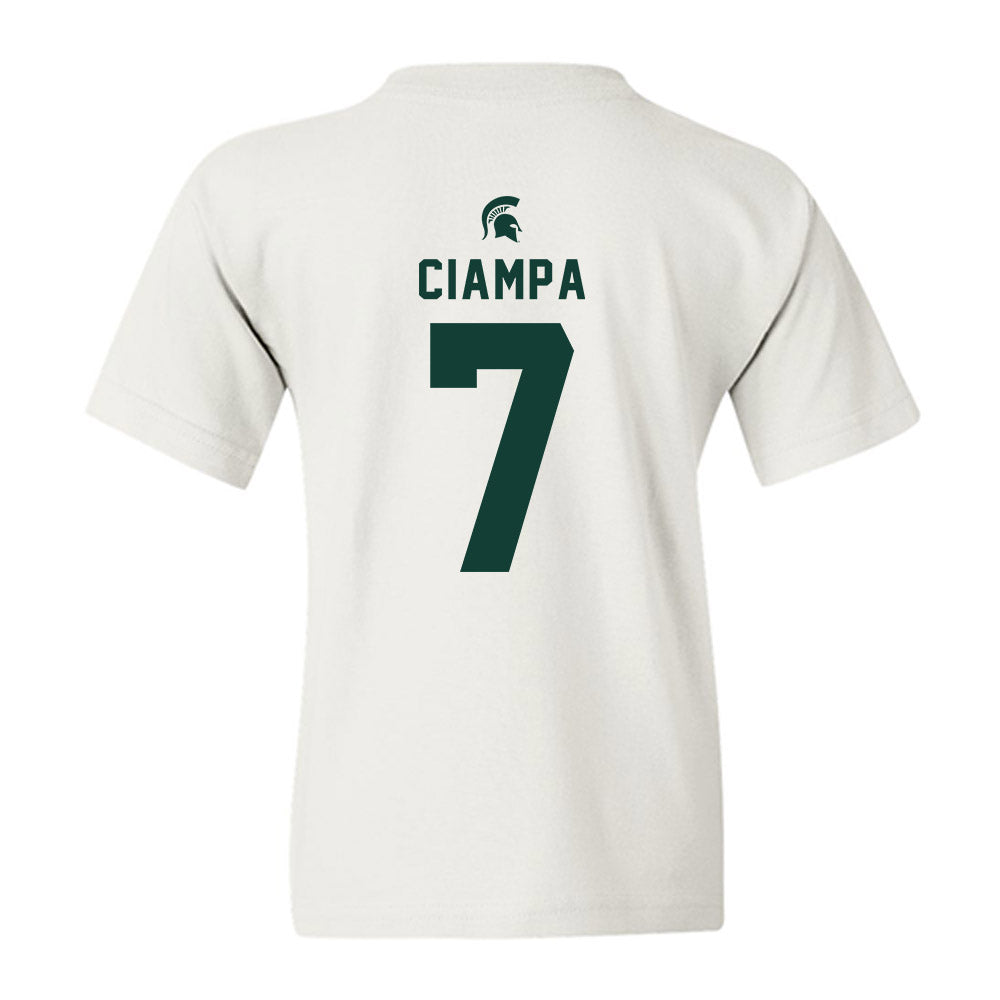 Michigan State - NCAA Women's Soccer : Aubree Ciampa - Classic Shersey Youth T-Shirt-1