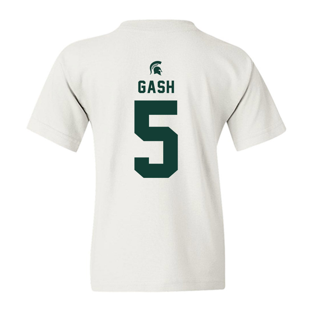 Michigan State - NCAA Football : Samson Gash - Classic Shersey Youth T-Shirt-1