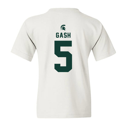 Michigan State - NCAA Football : Samson Gash - Classic Shersey Youth T-Shirt-1