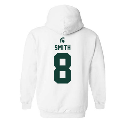 Michigan State - NCAA Football : Kaleb Smith - Classic Shersey Hooded Sweatshirt-1