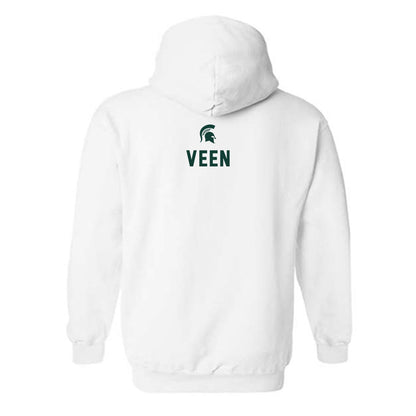 Michigan State - NCAA Women's Track & Field : Makenna Veen - Classic Shersey Hooded Sweatshirt-1