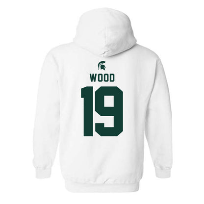 Michigan State - NCAA Women's Field Hockey : Scarlett Wood - Classic Shersey Hooded Sweatshirt-1
