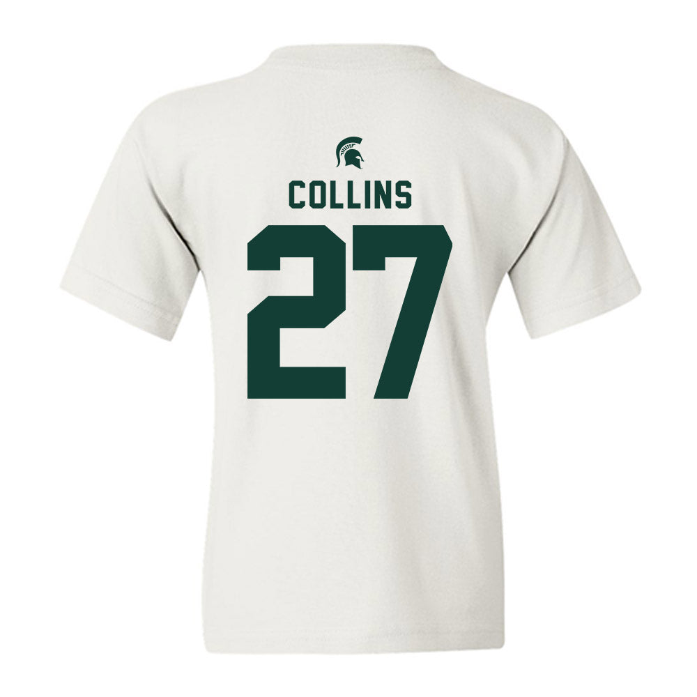 Michigan State - NCAA Softball : Ruby Collins - Classic Shersey Youth T-Shirt-1